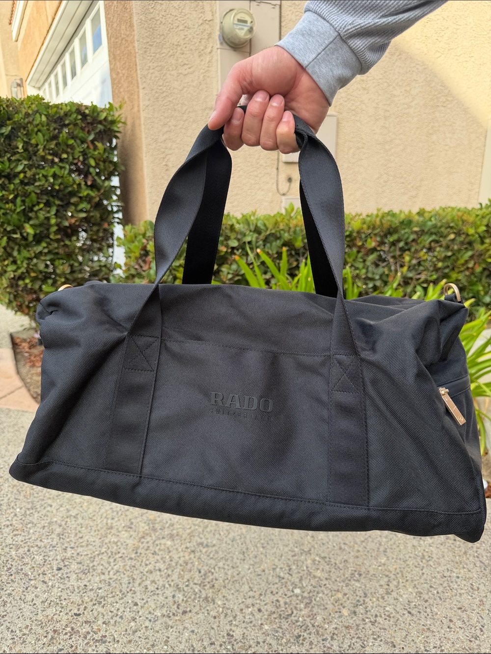 Rado Black Men's Duffel Bag
